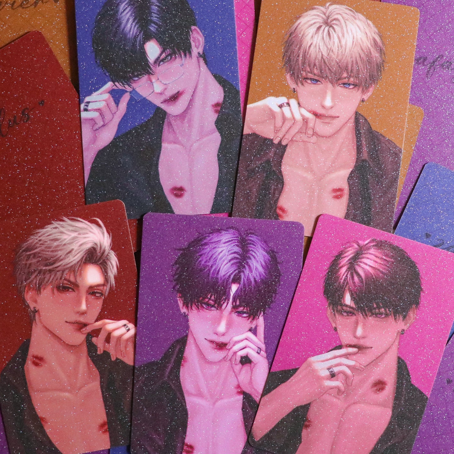 LADS Glitter Photocards