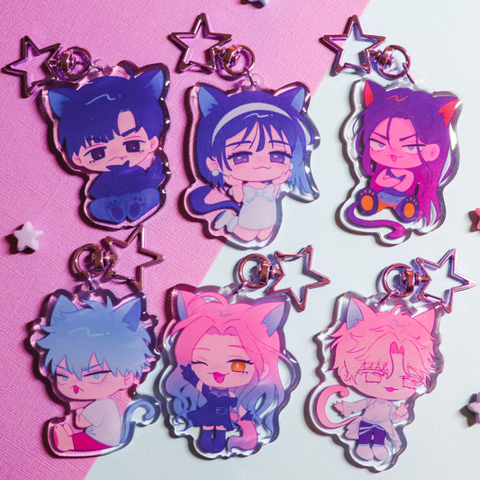 Alien Stage Kitty Charms