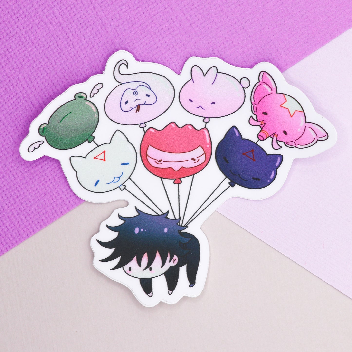 Megumi & Friends Sticker