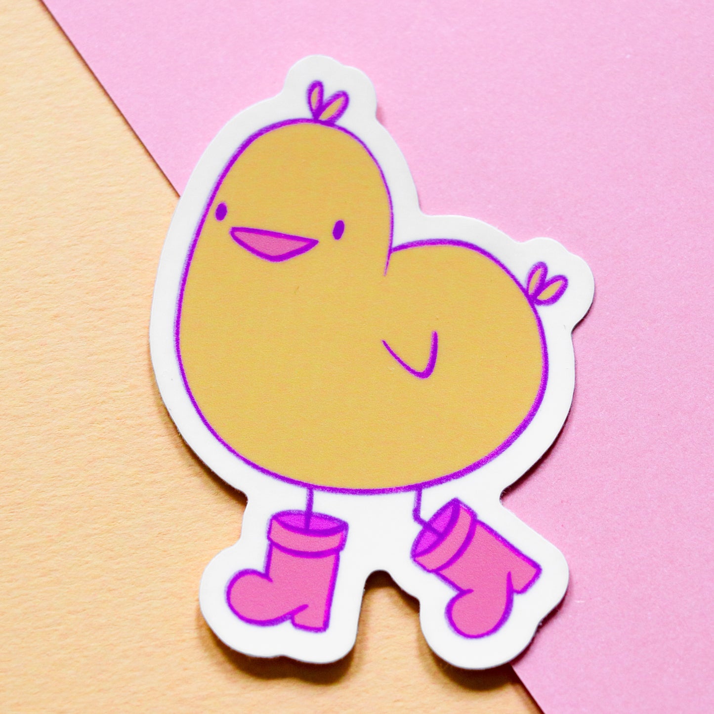 Duck Boots Sticker