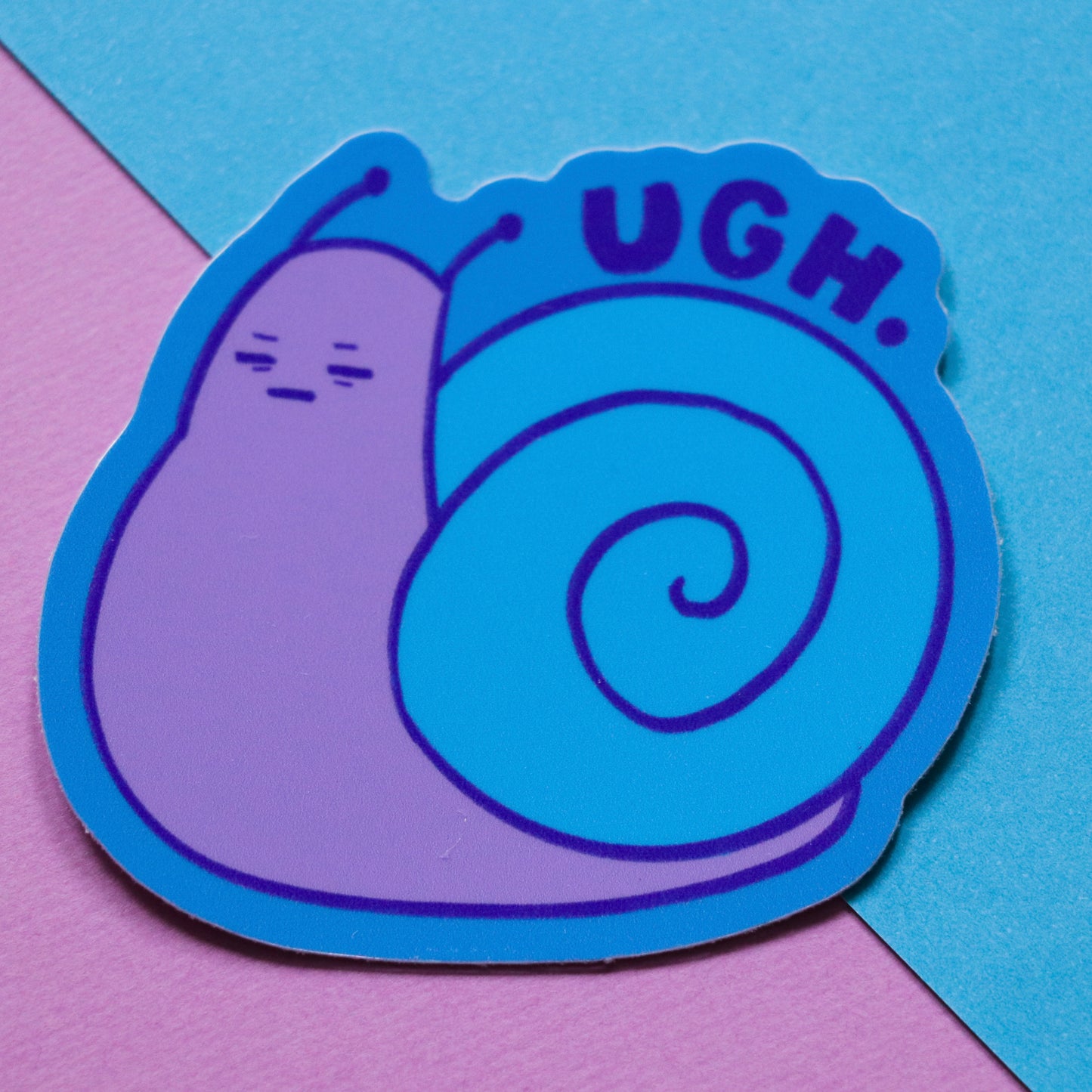 Ugh Snail Sticker