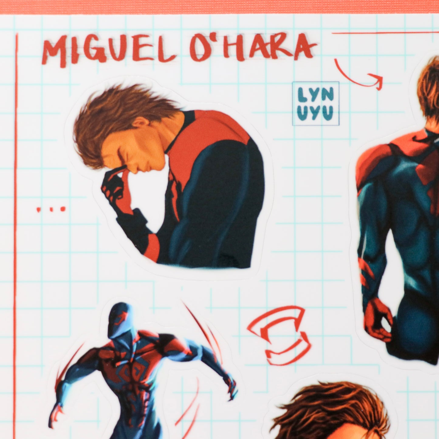 Miguel O'Hara Sticker Sheet