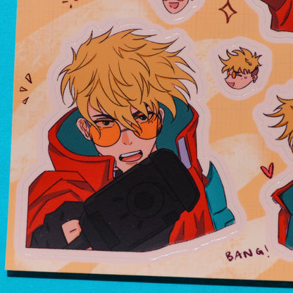 Vash Sticker Sheet