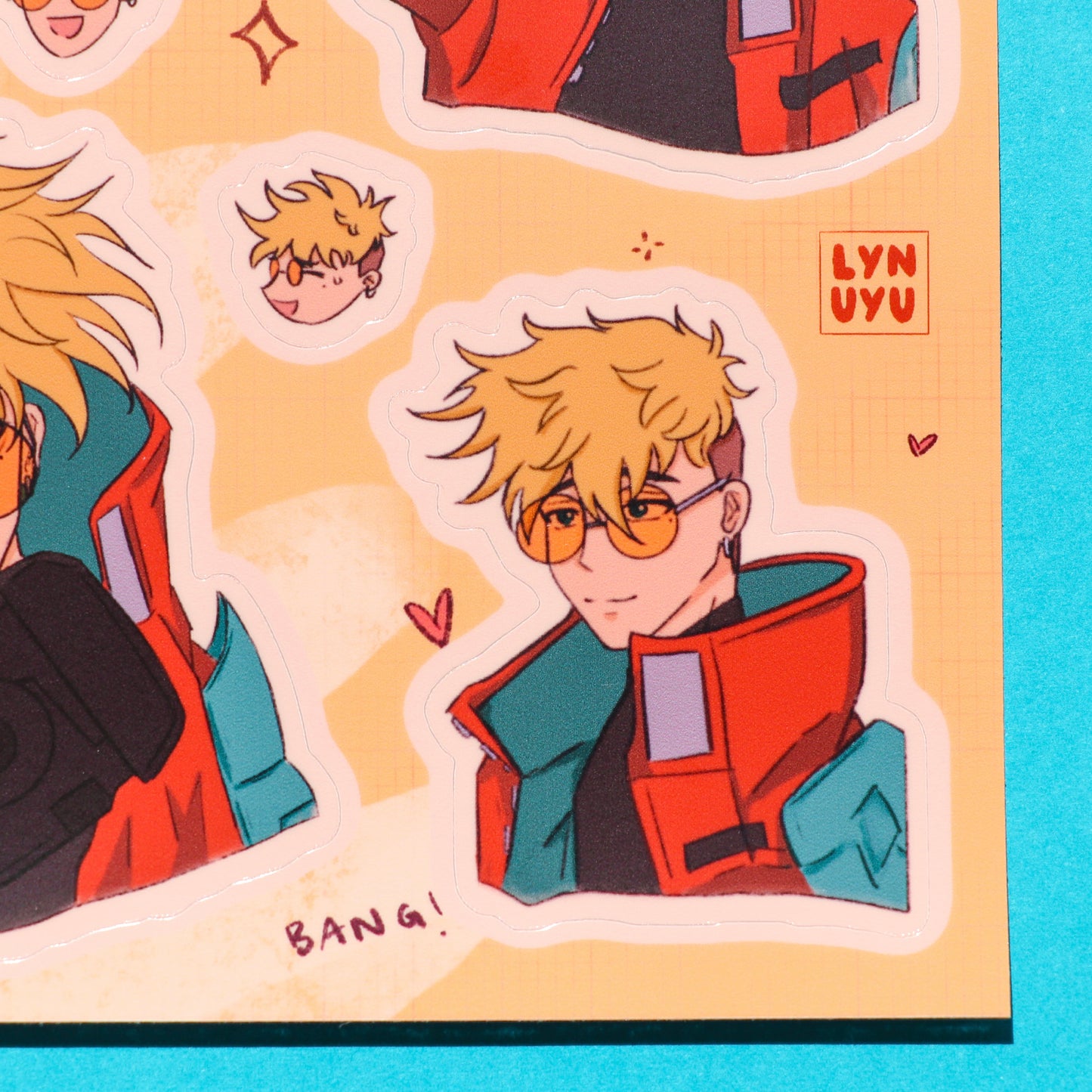 Vash Sticker Sheet