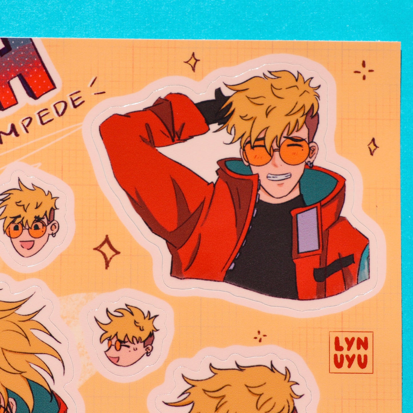 Vash Sticker Sheet