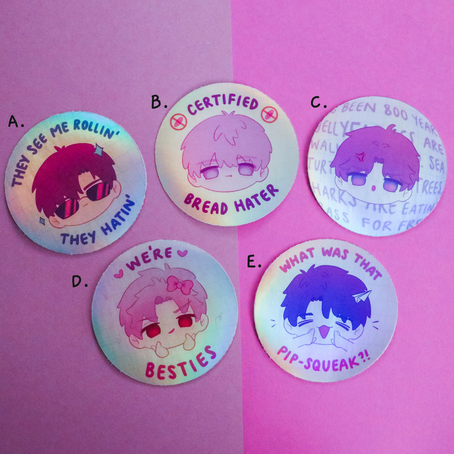 LADS Stickers