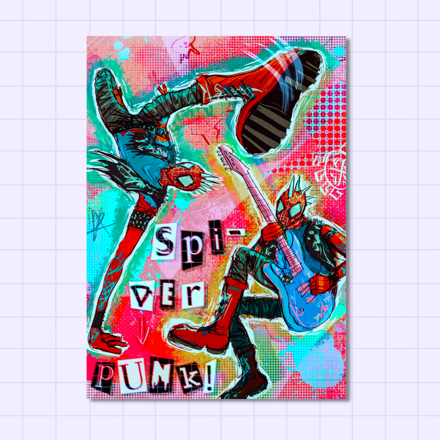 Spider Punk Print